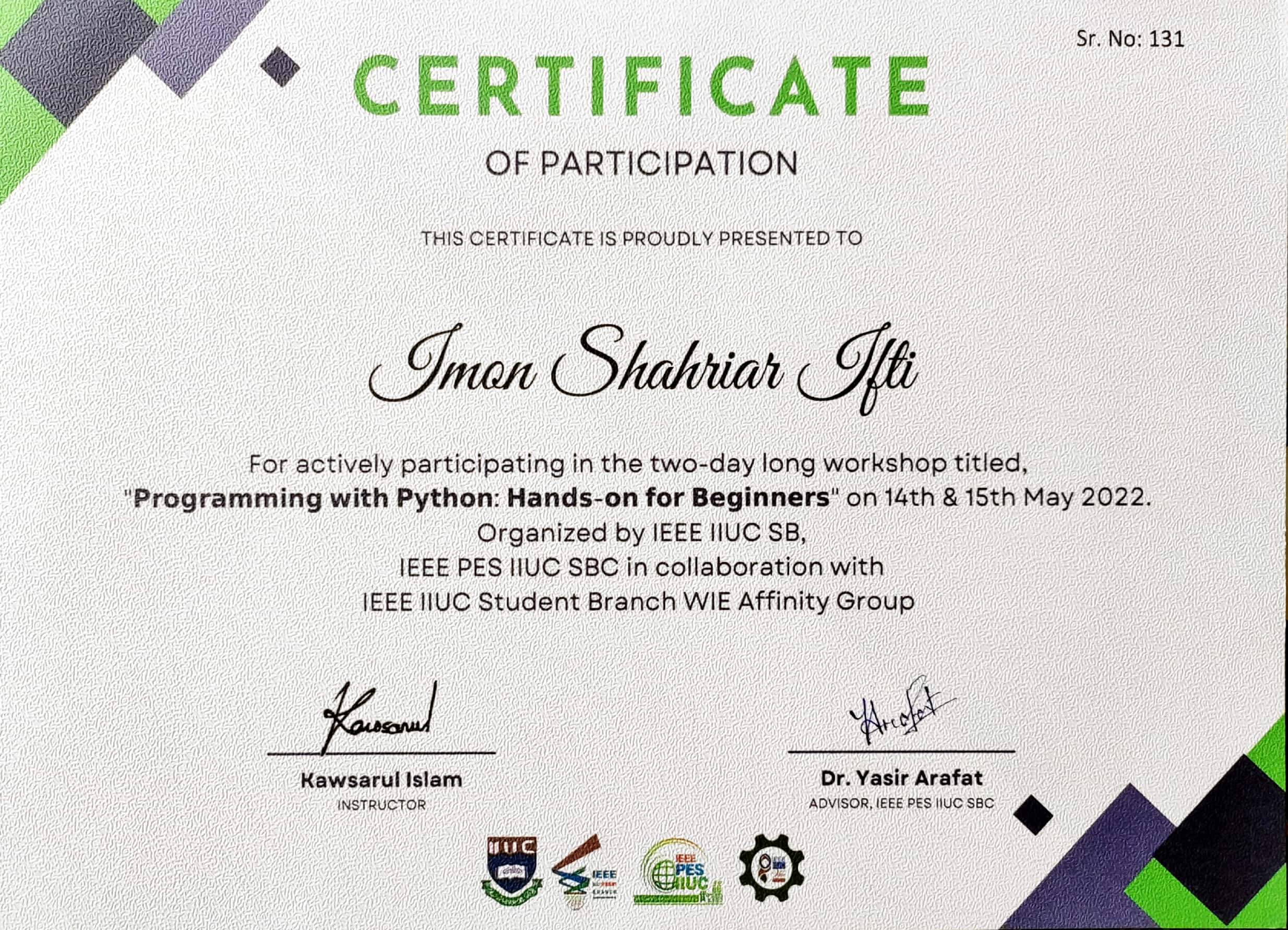 Programming with Python